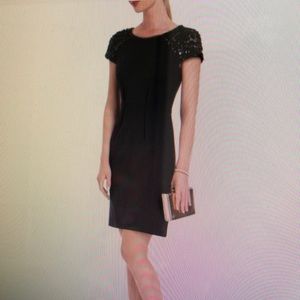 BCBG black cocktail dress
